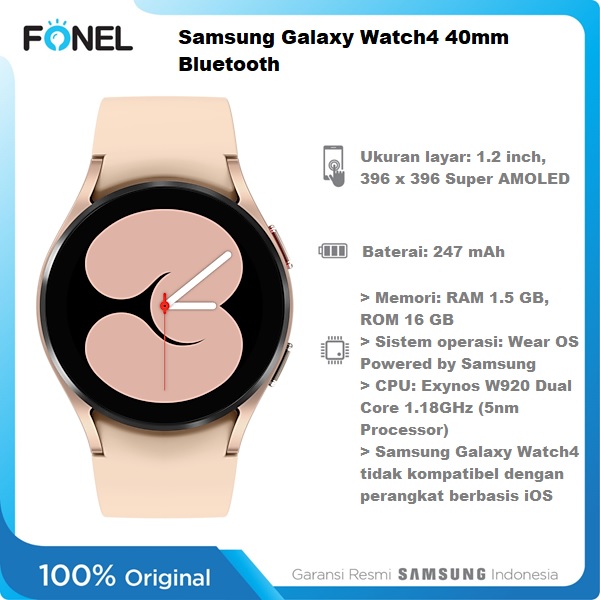 SAMSUNG WATCH 4 40MM