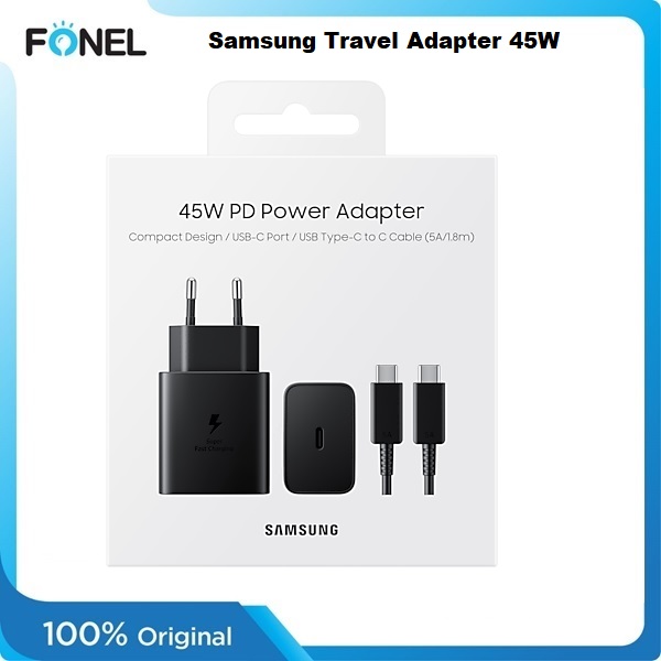 SAMSUNG POWER ADAPTER (45W) | Fonel Store Indonesia